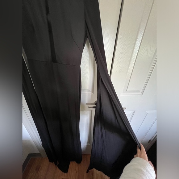 Medium Mesh Insert Maxi Prom Dress - Picture 5 of 9